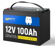 AKUMULATOR LifePo4 12V 100Ah BEZOBSŁUGOWY ZASILANIE AWARYJNE FOTOWOLTAIKA