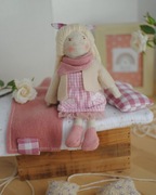 Lalka plus zestaw pościeli 