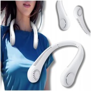 Wentylator Na Szyję Mini WIATRAK Klimatyzator RÓŻOWY