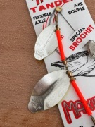 Mepps PIKE TANDEM żółty / pomarańczowy 27g