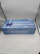Metalowy organizer na kable pod biurko 2szt w opakowaniu 