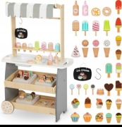 Lodziarnia drewniana Mamabrum nowe 