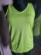 Sportowa bluzka / top treningowy – neonowa zieleń 