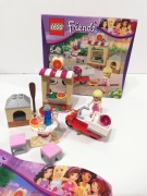Klocki LEGO Friends 41092 Pizzeria Stephanie zestaw z figurką i pudełkiem