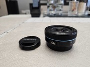 Obiektyw Samsung NX 16mm / f2.4 i-function + Marumi DHG Super Lens Protect