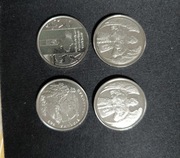 10 Hryven x 4 zestaw