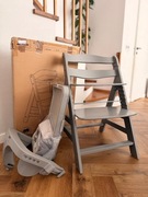 krzesełko do karmienia drewniane Hauck Alpha + zdejmowana taca