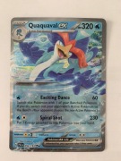 POKEMON KARTA QUAQUAVAL EX PALDEA EVOLVED 052/193