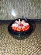 Ręcznie rzeźbione, pachnące  mydełko w kształcie kwiatu na prezent !