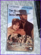 DWA MUŁY DLA SIOSTRY SARY ,,, VHS film ,,, made in u.s.a  