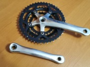 Japońska korba SUGINO XD2R retro mtb klasy SHIMANO DEORE mocna ALU/STAL