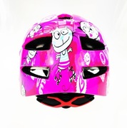 Kask rowerowy AVO-11 RÓŻOWY rozm.L (52-56cm)