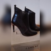 Skórzane botki Lasocki rozm36