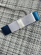 Muszka dziecięca chłopięca biało-granatowa