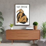 Plakat A3, Henri Matisse, Ilustracja kobiety