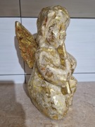 Złoty anioł figura duży 30 cm