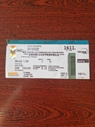 Bilet kolekcjonerski z 2001 roku David Copperfield 