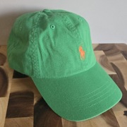 Oryginalna zielona czapka z daszkiem Polo Ralph Lauren