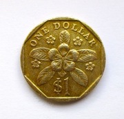 1 Dolar 1989 r.  Singapur