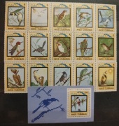 !!! KUBA PTAKI - PIĘKNA SERIA W paskach plus BLOK- CZYSTE**!!! 