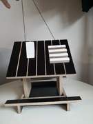 Domek dla ptaszków, karmnik dla ptaków 