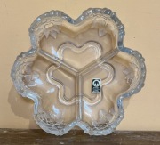 Kabaret - przepiękna kryształowa patera - Walther Glas