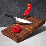 Ręcznie robiona deska do krojenia z litego drewna End Grain WYPRZEDAŻ