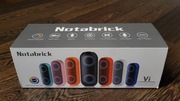 Głośnik Bluetooth NOTABRICK z oświetleniem RGB, 30 W, IPX7, czarny