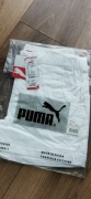 Spodenki szorty PUMA białe 100% bawełna na lato S