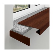 Nakładka na stary parapet kolor orzech - OD RĘKI - NA WYMIAR