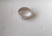 Srebrna obrączka Warmet