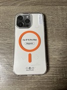 Etui na telefon iPhone 15 Pro Max/ MagSafe/szkło gratis