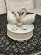 Unikat Stara porcelanowa Pozytywka 70-80