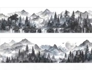 Rolka naklejek PET „Pejzaż”