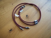 Przewód 2 x RCA w oplocie