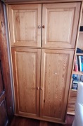 Meble sosnowe - szafa, regały, komoda, biurko