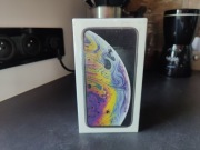 NOWY ZAFOLIOWANY APPLE iPhone XS 64GB Silver A2097 - KOMPLET
