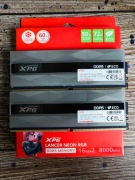 DATA XPG Lancer Neon RGB 32GB (2x16GB) DDR5 8000MHz CL38 1.45V XMP 3.0