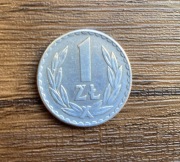 1 złoty 1975 moneta stara prl 