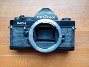 Aparat analogowy Pentax MX czarny + obiektyw SMC Pentax 50mm F 1.4