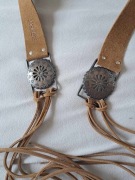 Pasek ESPRIT skóra zamszowa 