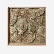 Obraz ręcznie wykonany z naturalnych materiałów 