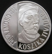 Węgry 200 forintów 1977 - Tivadar Kosztka - srebro