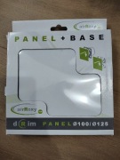 AirRoxy dRim panel na wentylację 100 125 biały połysk, maskownica 