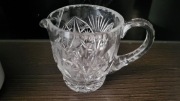 Kryształowy mlecznik vintage PRL