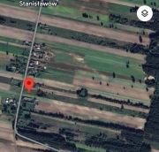 Stanisławów Duża działka 2,28 ha, przy asfalcie, możliwość zabudowy