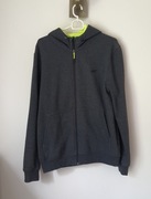 bluza rozpinana 4F M/38 szara neonowy żółty kaptur