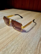 Piękne męskie okulary przeciwsłoneczne lub unisex 2026 kwadratowe luksusowe