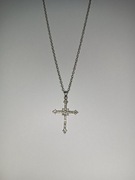 Srebrny łańcuszek na szyję