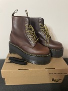 Buty Dr. Martens 1460 Pascal Max r.39 platforma brązowe 